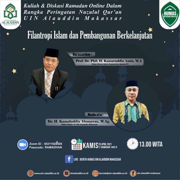 Kuliah & Diskusi Ramadan Online 